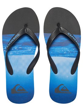 quiksilver, Molokai Hold Down - Tongs, GREY/BLUE/BLUE (xsbb) Molokai Hold Down - Flip-Flops AQYL100409
