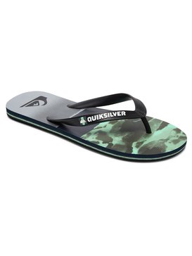 quiksilver, MOLOKAI BLOCKED RESIN, BLACK/GREEN/GREY (xkgs) MOLOKAI BLOCKED RESIN AQYL100517