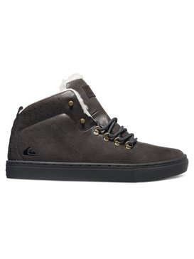 quiksilver, Jax Deluxe - Chaussures mi-Hautes, GREY/GREY/GREY (xsss) Jax Deluxe - Mid-Top Shoes AQYS100017