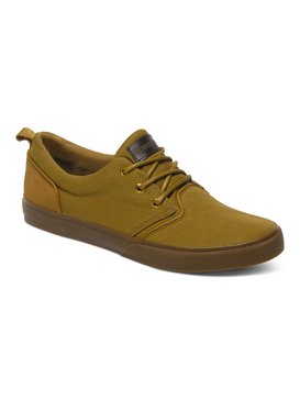 quiksilver, Griffin Canvas - Chaussures basses, TAN - SOLID (tkd0) Griffin Canvas - Low-Top Shoes AQYS300026