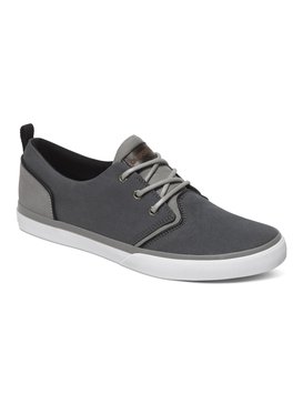 quiksilver, Griffin Canvas - Chaussures basses, GREY/GREY/WHITE (xssw) Griffin Canvas - Low-Top Shoes AQYS300026