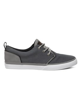 quiksilver, Griffin Canvas - Chaussures basses, GREY/GREY/WHITE (xssw) Griffin Canvas - Low-Top Shoes AQYS300026