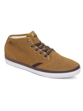 quiksilver, Shorebreak - Chaussures mi-Hautes en cuir suédé, BROWN/BROWN/WHITE (xccw) SHOREBREAK SUEDE MID AQYS300030
