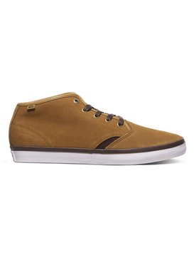 quiksilver, Shorebreak - Chaussures mi-Hautes en cuir suédé, BROWN/BROWN/WHITE (xccw) SHOREBREAK SUEDE MID AQYS300030