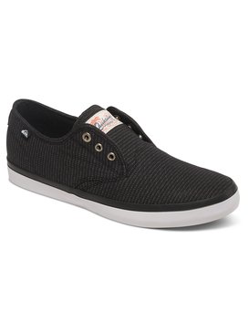 quiksilver, Shorebreak Deluxe - Chaussures à enfiler avec lacets, BLACK/GREY/WHITE (xksw) Shorebreak Deluxe - Mid-Top Shoes AQYS300061