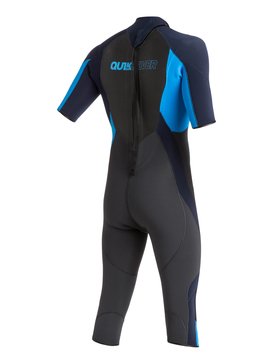 quiksilver, Syncro 3/2mm - Springsuit zip dans le dos, NAVY BLAZER (byj0) Syncro 3/2mm - Back Zip Springsuit AQYW303016