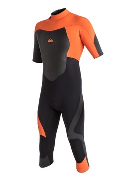 quiksilver, Syncro 3/2mm - Traje De Surf Primavera Con Cremallera Trasera, FLAME (nmj0) Syncro 3/2mm - Back Zip Springsuit AQYW303016