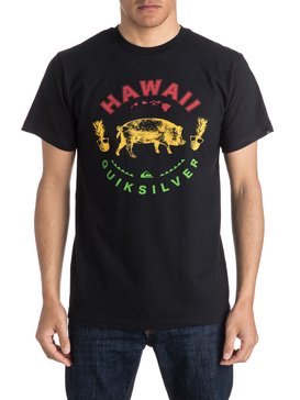 quiksilver, Boar Hunter Tee, BLACK (kvj0) Boar Hunter - T-Shirt AQYZT04359