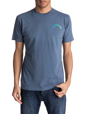 quiksilver, Original Blend Tee, DARK DENIM (brq0) ORIGINAL BLEND MJQ AQYZT04785