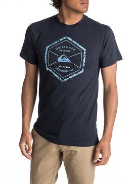 quiksilver, Men's Octa Logo Tee, NAVY BLAZER (byj0) OCTA LOGO MT0 AQYZT04982