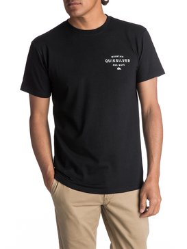 quiksilver, Men's Oside Vibes Tee, BLACK (kvj0) OSIDE VIBES MT0 AQYZT04985