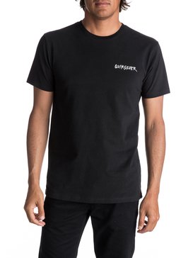 quiksilver, Men's Peace Shout Tee, BLACK (kvj0) PEACE SHOUT MOD AQYZT04996