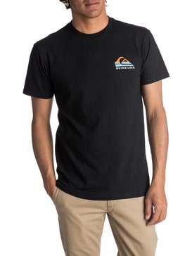 quiksilver, Men's Swell Vision Tee, BLACK (kvj0) SWELL VISION MT0 AQYZT05079
