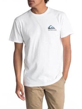 quiksilver, Men's Swell Vision Tee, WHITE (wbb0) SWELL VISION MT0 AQYZT05079