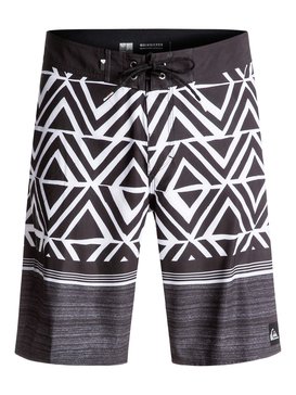 quiksilver, Boardshort Masculino Estampado com Bolso Traseiro Quiksilver, BLACK* (kvj6) QK BOARDSHORT SLAB LAPU 19 IMP BR60012433