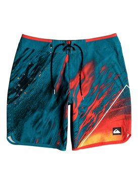 quiksilver, Boardshort Masculino Estampado com Bolso Invisível Quiksilver, MOROCCAN BLUE* (bsg6) QK BOARDSHORT NEW WAVE 19 IMP BR60012434