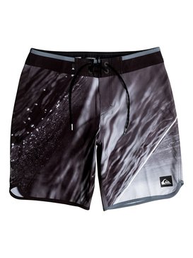 quiksilver, Boardshort Masculino Estampado com Bolso Invisível Quiksilver, BLACK DARBOTZ - CANCELADO (kvj6) QK BOARDSHORT NEW WAVE 19 IMP BR60012434