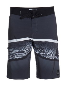 quiksilver, Boardshort Masculino Estampado Quiksilver, BLACK* (blk) QK BOARDSHORT SLASH LOGO BR60012469