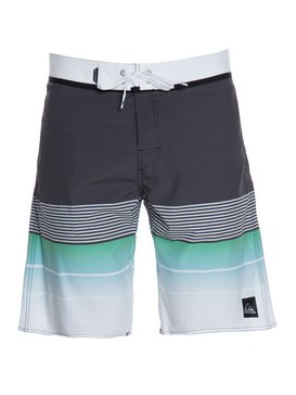 quiksilver, Boardshort Masculino Estampado Quiksilver, BLUE LIGHT* (blu) QK BOARDSHORT STRIPE VEE BR60012470