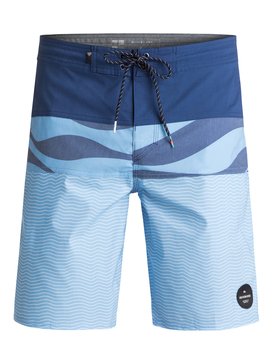 quiksilver, QK BOAR. HEATWAVE BLOCKED BEACHSHORT IMP, ESTATE BLUE (bsw6) QK BOAR. HEATWAVE BLOCKED BEACHSHORT IMP BR60012499