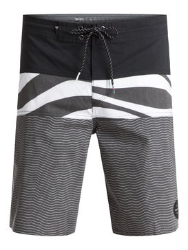 quiksilver, QK BOAR. HEATWAVE BLOCKED BEACHSHORT IMP, BLACK* (kvj6) QK BOAR. HEATWAVE BLOCKED BEACHSHORT IMP BR60012499