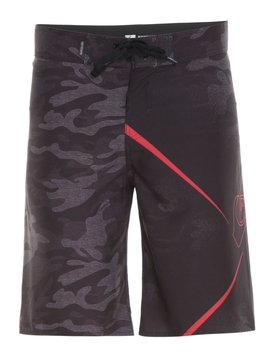 quiksilver, Boardshort Masculino Estampado Quiksilver, BLACK* (blk) QK BOARDSHORT BULLSEYE BR60012503