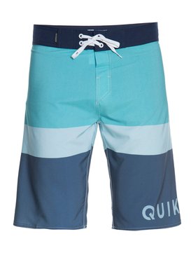 quiksilver, QK BOARDSHORT EVERYDAY BLOCKED SILVER, BLUE LIGHT* (blu) QK BOARDSHORT EVERYDAY BLOCKED SILVER BR60012506