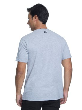 quiksilver, Camiseta Masculina Manga Curta Estampa Frontal Quiksilver, MESCLA CLARO (mec) QK CAM BAS M/C LAST TREE BR61114294