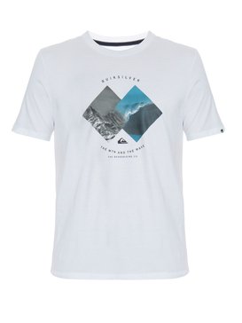 quiksilver, Camiseta Masculina Manga Curta Estampa Frontal Quiksilver, WHITE (wht) QK CAM BAS M/C PLEASURE ZONE BR61114308