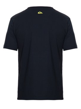 quiksilver, Camiseta Masculina Manga Curta Estampa Frontal Quiksilver, BLACK* (blk) QK CAM BAS M/C ORIGINAL BLEND BR61114313
