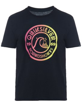 quiksilver, Camiseta Masculina Manga Curta Estampa Frontal Quiksilver, BLACK* (blk) QK CAM BAS M/C ORIGINAL BLEND BR61114313