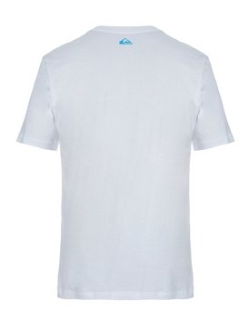 quiksilver, Camiseta Masculina Manga Curta Estampa Frontal Quiksilver, WHITE (wht) QK CAM BAS M/C ORIGINAL BLEND BR61114313