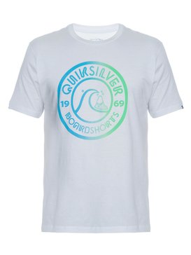 quiksilver, Camiseta Masculina Manga Curta Estampa Frontal Quiksilver, WHITE (wht) QK CAM BAS M/C ORIGINAL BLEND BR61114313