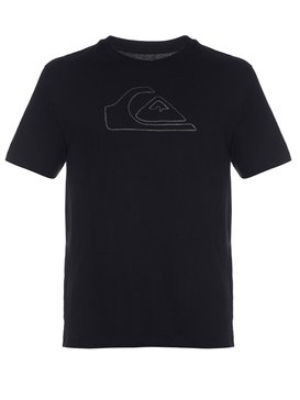 quiksilver, Camiseta Masculina Manga Curta Estampa Frontal Quiksilver, BLACK 1* (bk1) QK CAM BAS M/C GOLDEN BR61114322
