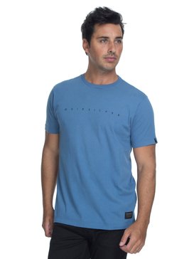 quiksilver, Camiseta Masculina Manga Curta Slim Fit Estampa Frontal Quiksilver, CENDRE (198) QK CAM ESPECIAL M/C TURN BR61142734