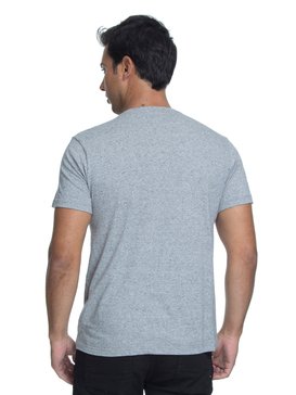 quiksilver, Camiseta Masculina Manga Curta Slim Fit Estampa Frontal Quiksilver, MESCLA CLARO (mec) QK CAM ESPECIAL M/C WUKWUK BR61142737