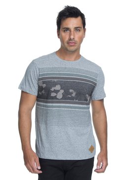 quiksilver, Camiseta Masculina Manga Curta Slim Fit Estampa Frontal Quiksilver, MESCLA CLARO (mec) QK CAM ESPECIAL M/C WUKWUK BR61142737