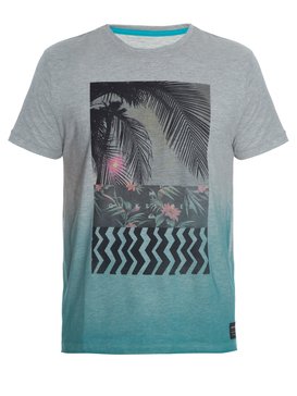 quiksilver, Camiseta Masculina Manga Curta Slim Fit Quiksilver., MESCLA CLARO (mec) QK CAMISETA ESPECIAL PORTO BR61142783
