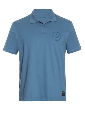 quiksilver, Polo Masculina Manga Curta Quiksilver, SKY (sky) QK POLO COTTON BR61161513