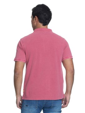 quiksilver, Polo Masculina Manga Curta Quiksilver, CHINA BLUE* (chi) QK POLO RICE BR61161516