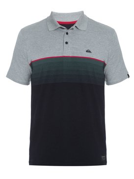 quiksilver, Polo Masculina Manga Curta Quiksilver, BLACK* (blk) QK POLO FULLGAZ BR61161520