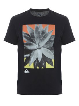 quiksilver, Camiseta Masculina Manga Curta Slim Quiksilver, BLACK* (blk) QK CAM SLIM FIT M/C RAISIN WARS BR61241541