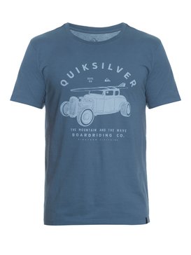quiksilver, Camiseta Masculina Manga Curta Slim Quiksilver, STAR BLACK* (str) QK CAM SLIM FIT M/C HOT LOG BR61241552