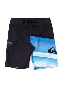 quiksilver, Boardshorts Juvenil Slash Logo, BLACK* (blk) QK BOARDSHORTS SLASH LOGO JUV BR67011355