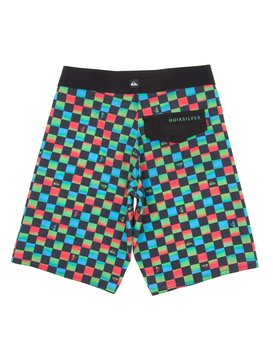 quiksilver, Boardshorts Juvenil Mini Check, MULTI (mul) QK BOARDSHORTS MINI CHECK JUV BR67011357