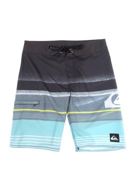 quiksilver, Boardshort Juvenil Estampado Quiksilver, STORMY* (sto) QK BOARDSHORT JUV STRIPE LOGO BR67011390