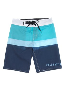 quiksilver, Boardshort Juvenil Estampado Quiksilver, BLUE* (blu) QK BOARDSHORT JUV EVERYDAY BLOCKED BR67011391