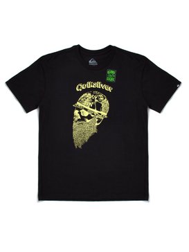quiksilver, Camiseta m/c masculina juvenil Skull Little Soldier, PRETO * (prt) QK CAM BAS JUV SKULL LITTLE SOLDIER BR68111903