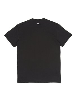 quiksilver, Camiseta Juvenil Estampa Frontal Quiksilver, BLACK* (blk) QK CAM BAS M/C JUV STAKED BR68112026