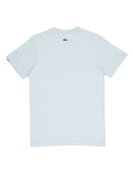 quiksilver, Camiseta Juvenil Estampa Frontal Quiksilver, BABY BLUE (bbb) QK CAM BAS M/C JUV PEAKS BR68112027